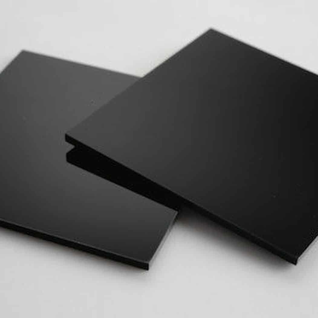 Acrylic sheet - Black - Polytech Plastics