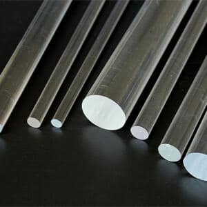 Acrylic Rod - Clear | Polytech Plastics