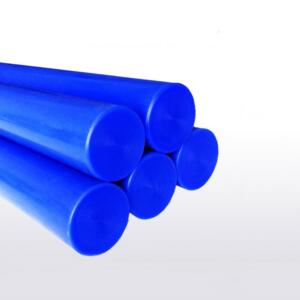Nylon Rod - Blue | Polytech Plastics