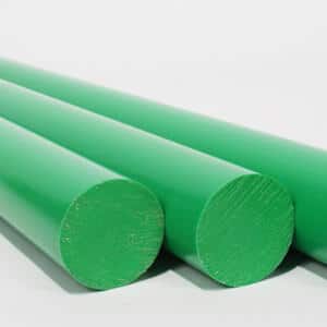 UHMWPE Rod - Green | Polytech Plastics